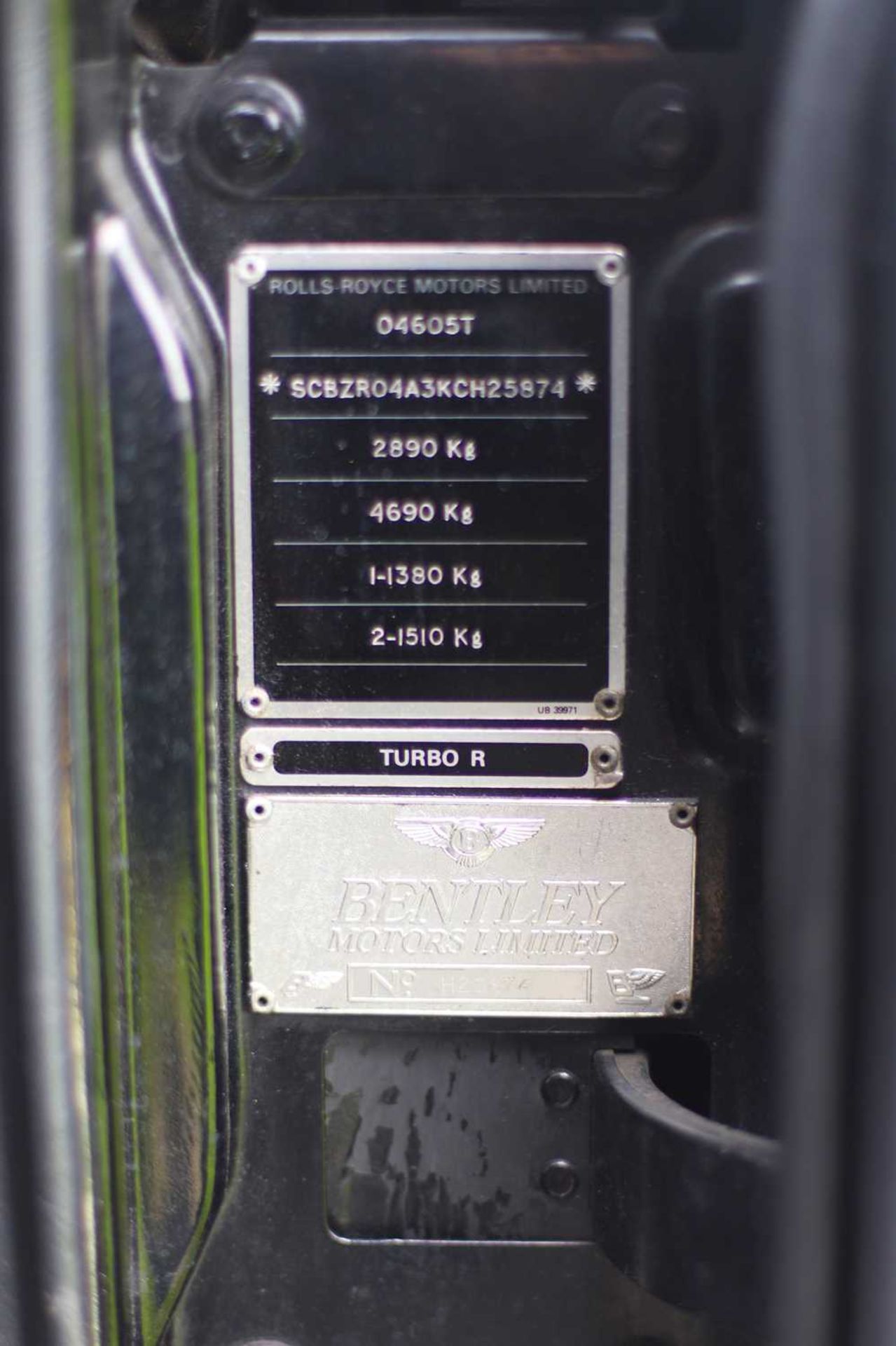 1989 Bentley Turbo R - Image 30 of 55