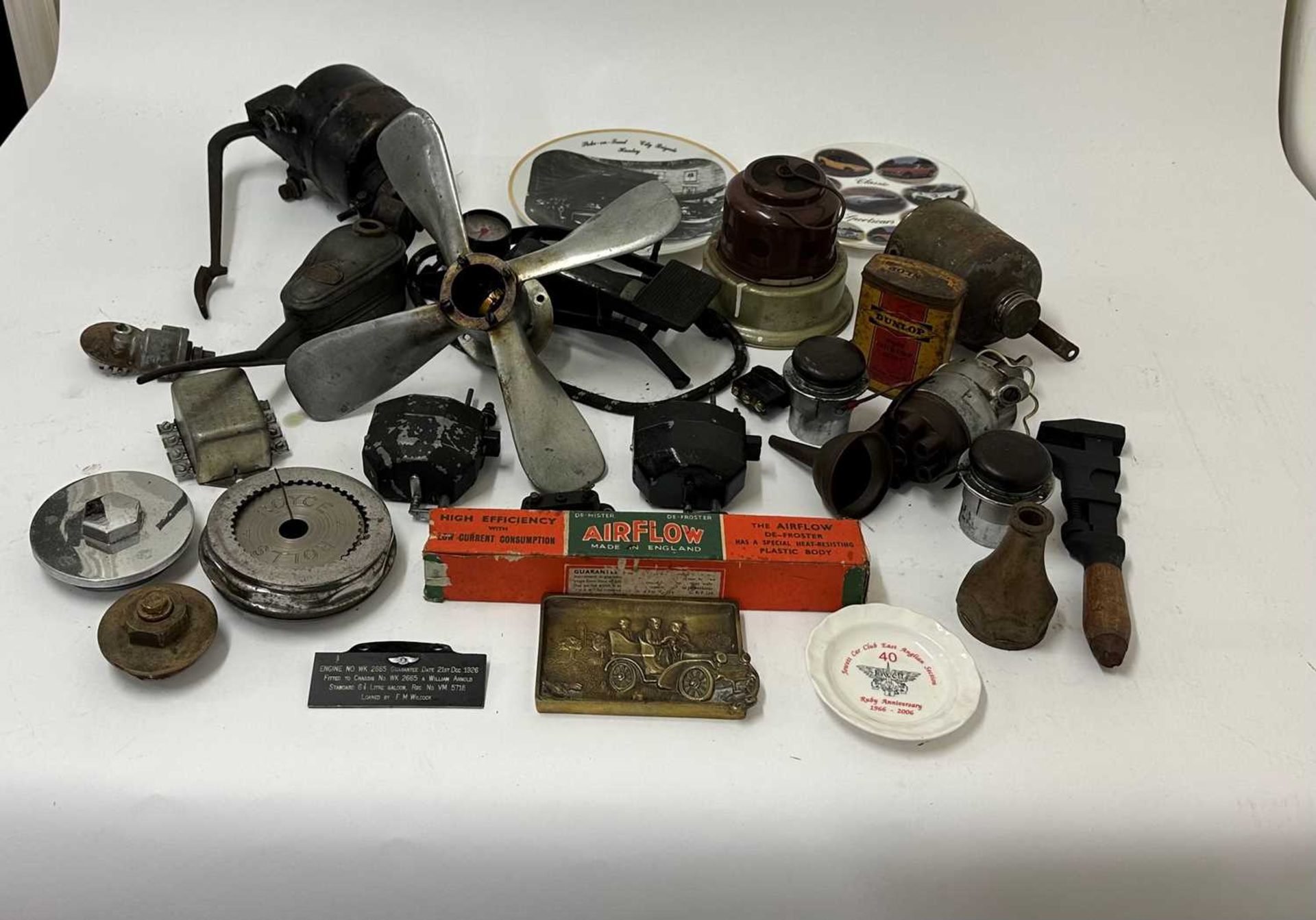 Various pre-war and other motoring spares, - Image 4 of 6