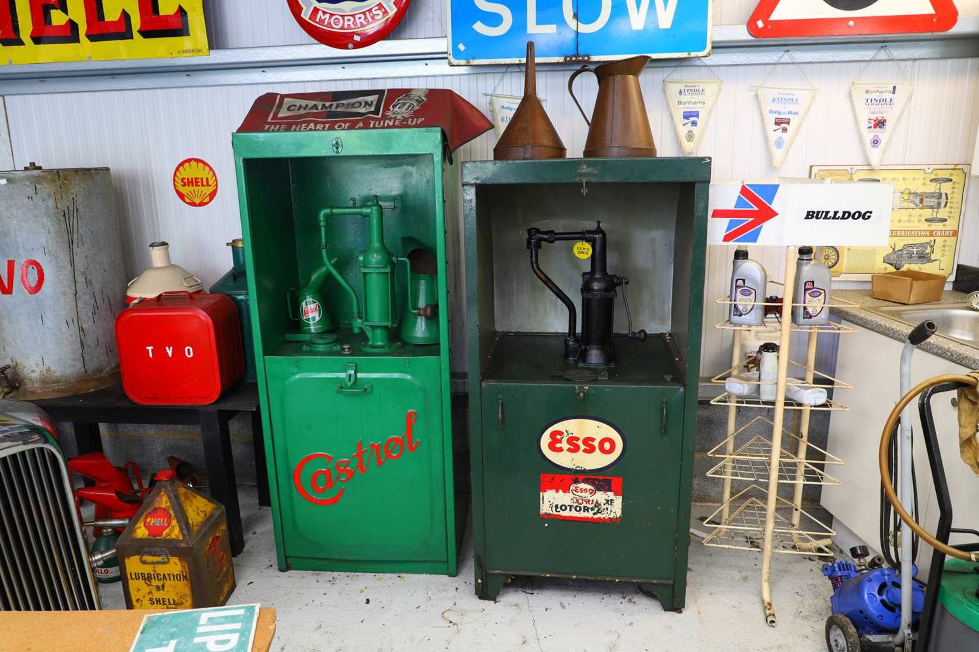 A Castrol oil cabinet, - Image 3 of 4