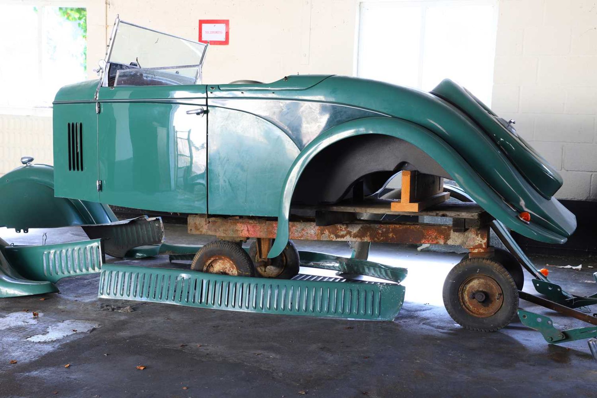 A c.1930s Vanden Plas Tourer Coachwork, previously fitted to a 1932 Bentley 4-litre Tourer - Image 13 of 14