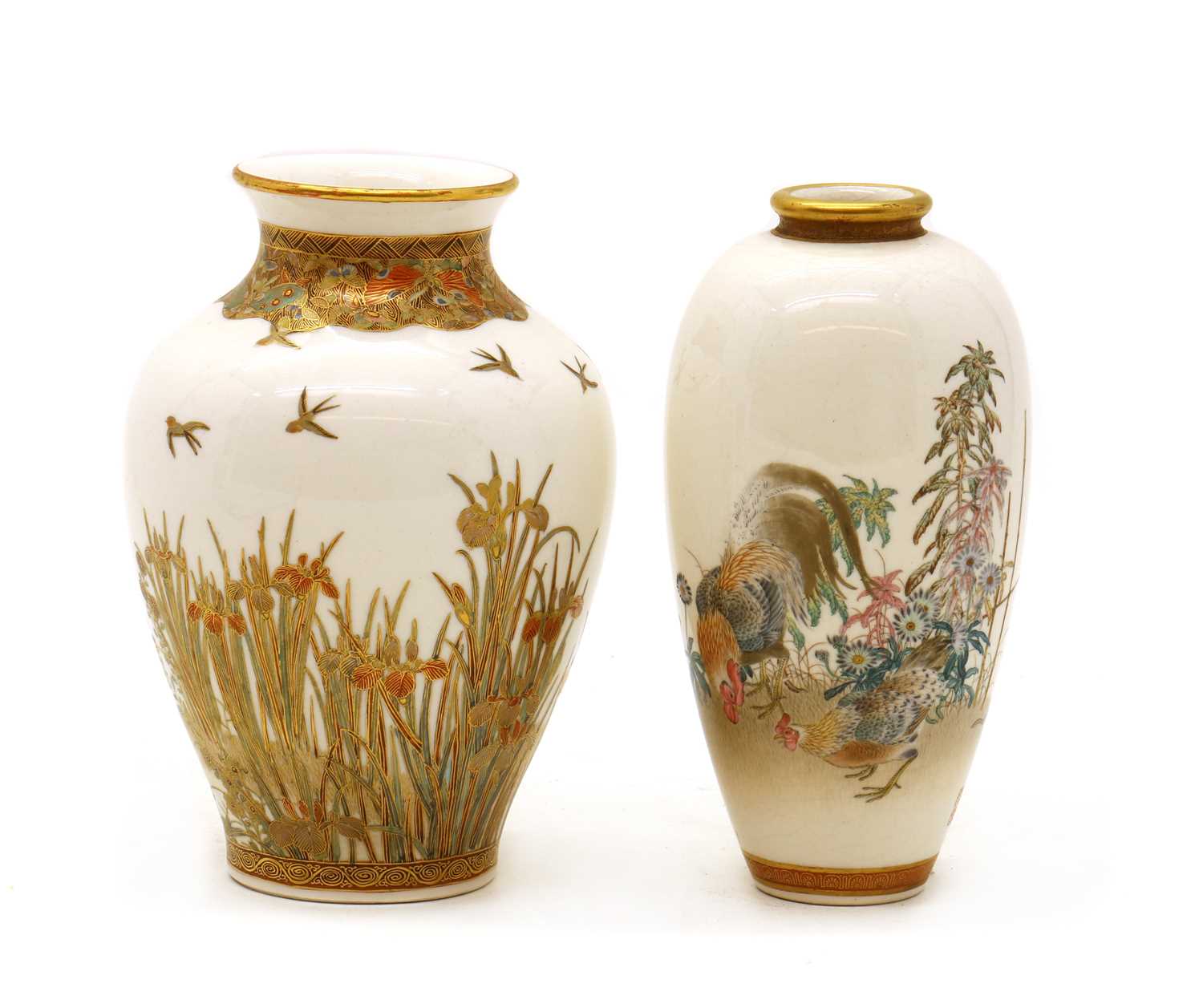 A Japanese satsuma vase