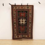 A Kazak rug