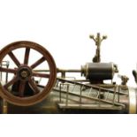 A stationary steam engine