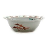A Chinese famille rose basin,