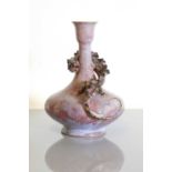 A Royal Doulton flambé vase,