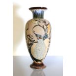 A Doulton Lambeth stoneware vase,