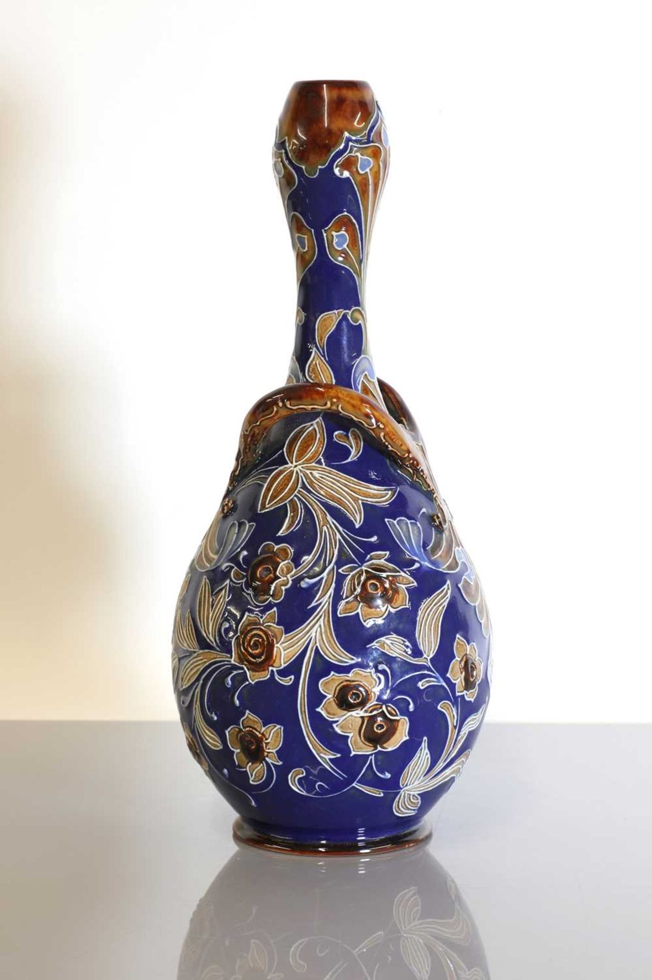 A Doulton Lambeth stoneware vase, - Image 13 of 14