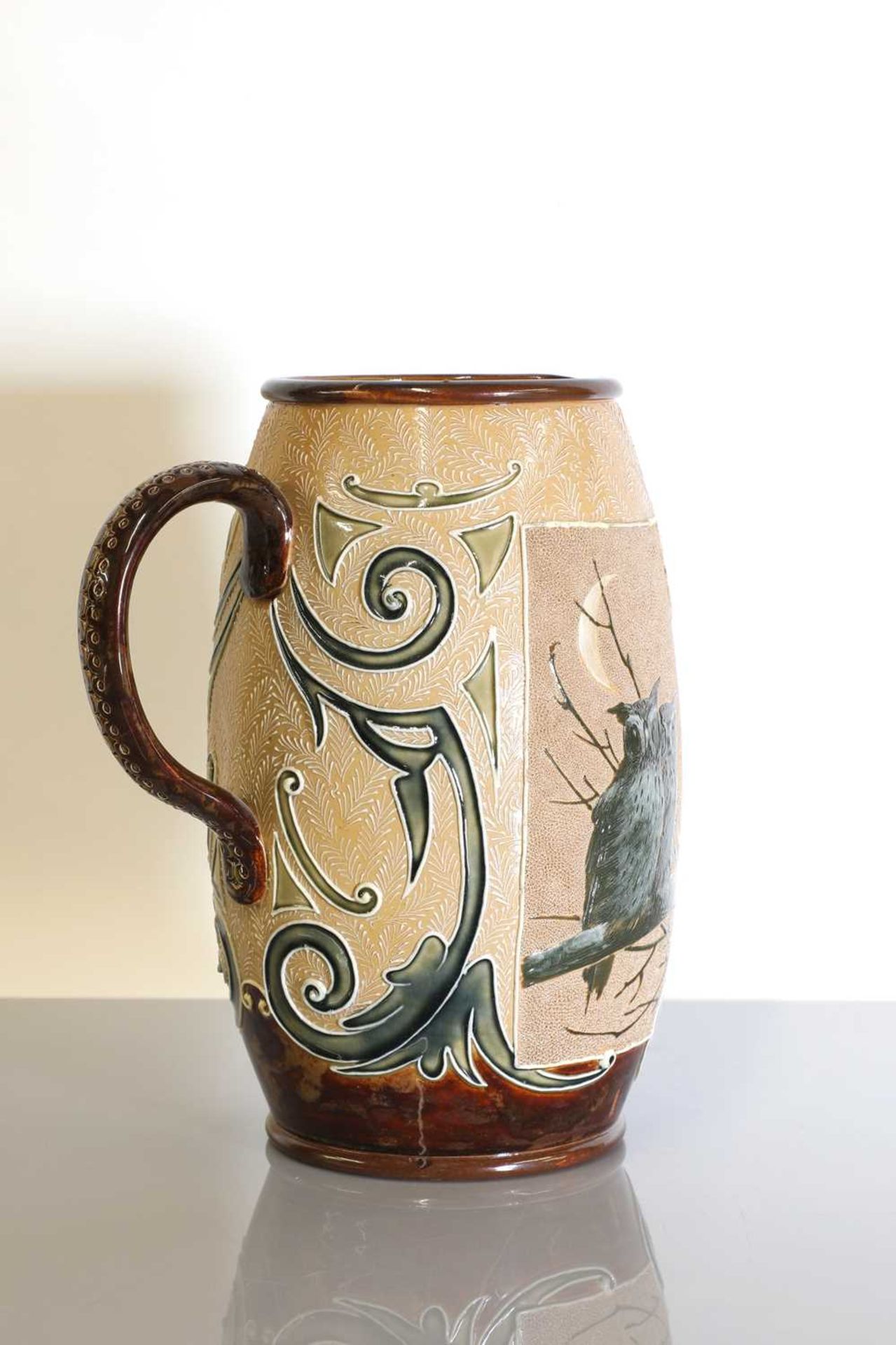 A Doulton Lambeth stoneware jug, - Image 5 of 6