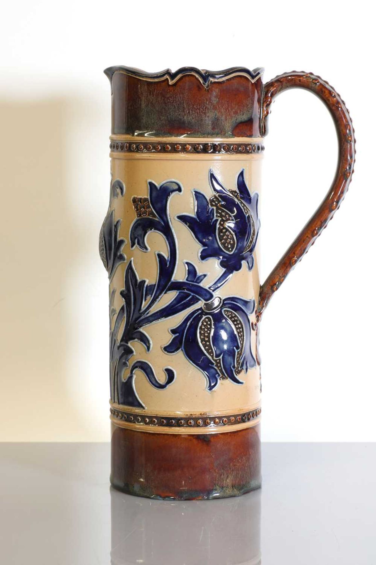 A Royal Doulton stoneware 'Art Union of London' ewer, - Image 3 of 5