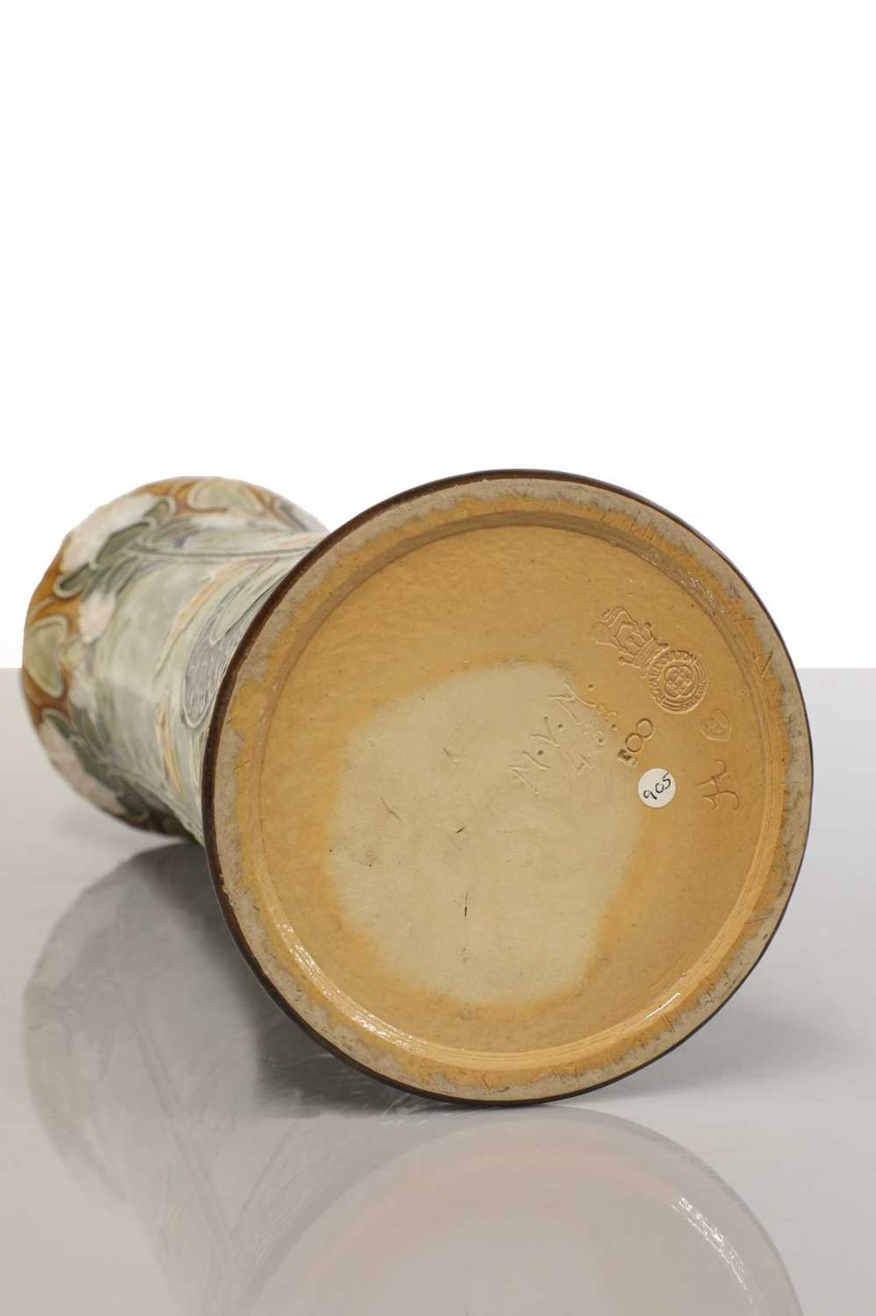 A Doulton stoneware cylindrical vase, - Image 5 of 6