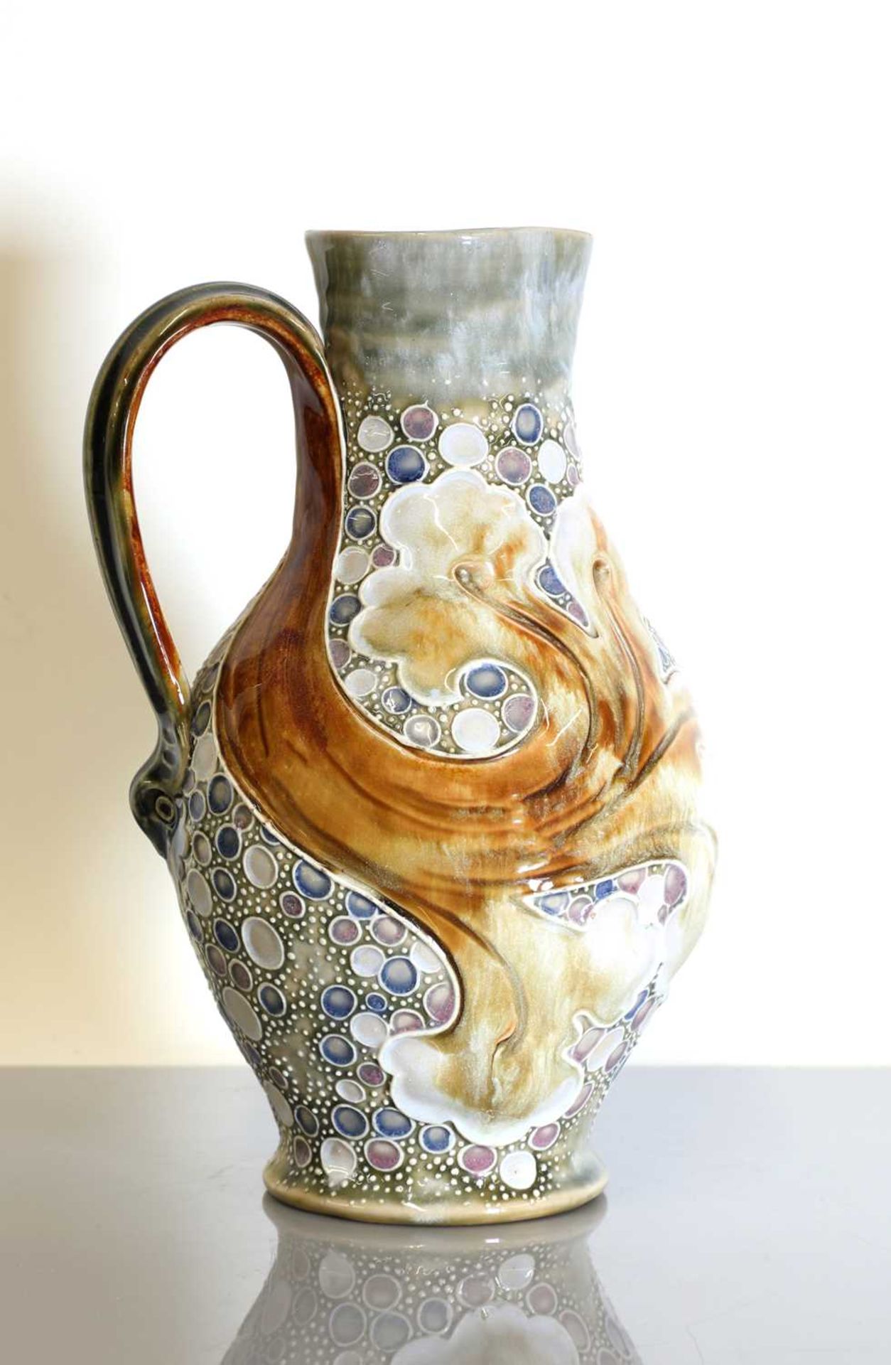 A Doulton Lambeth stoneware jug, - Image 4 of 8