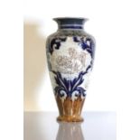 A Doulton Lambeth stoneware vase,