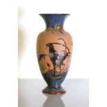 A Doulton Lambeth stoneware vase,