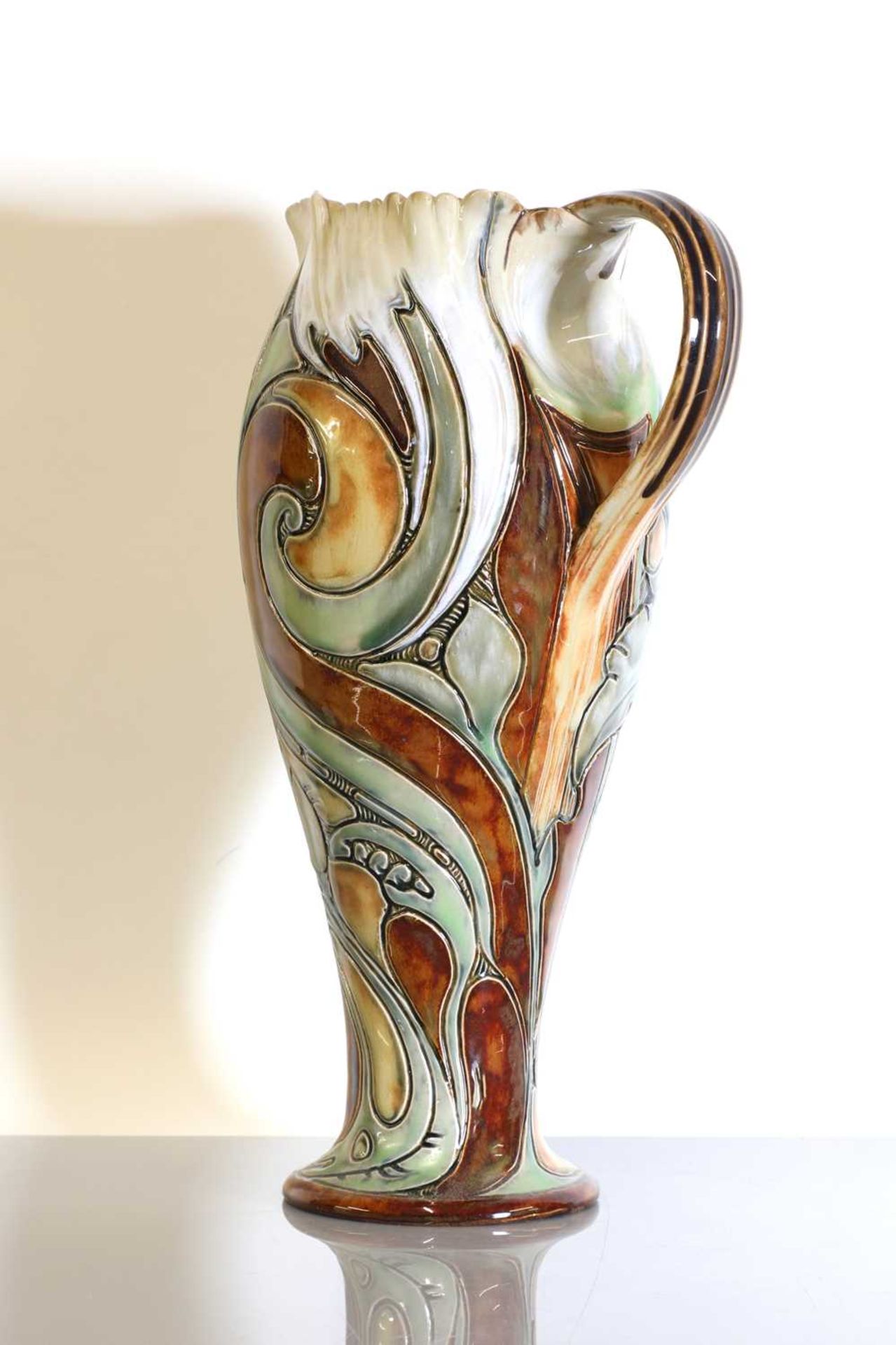 A Royal Doulton stoneware ewer, - Bild 4 aus 5