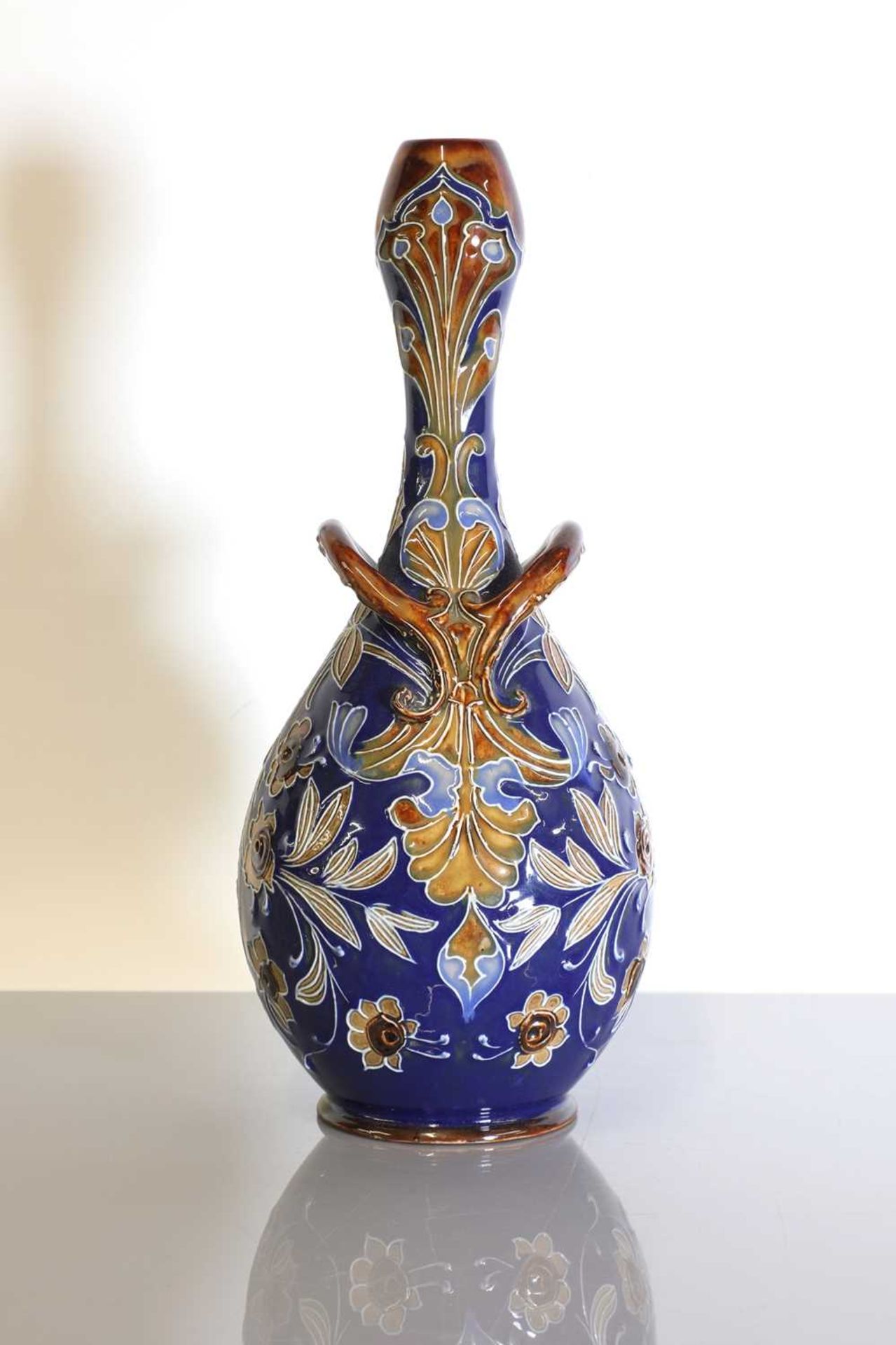 A Doulton Lambeth stoneware vase, - Image 10 of 14