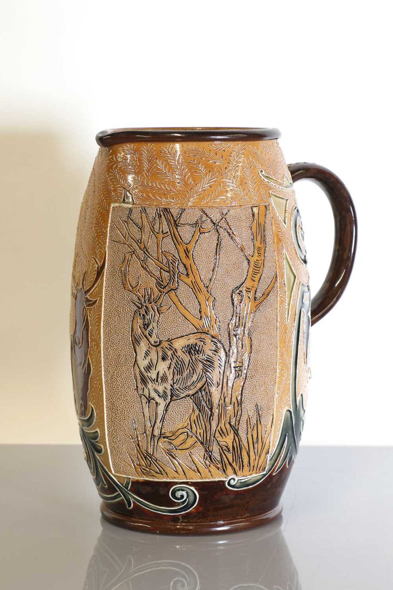 A Doulton Lambeth stoneware jug, - Image 3 of 6