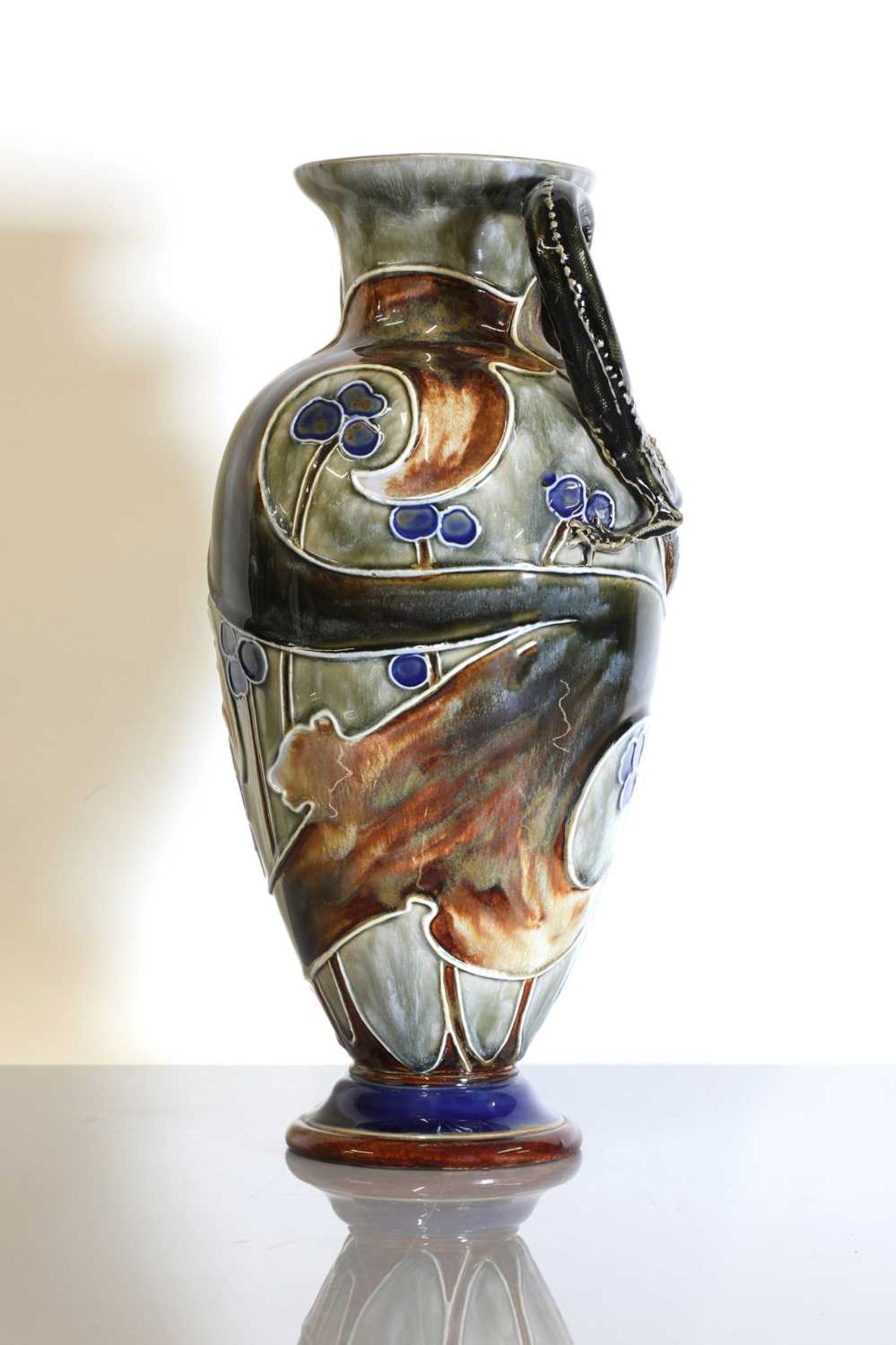 A Royal Doulton stoneware vase, - Image 3 of 6