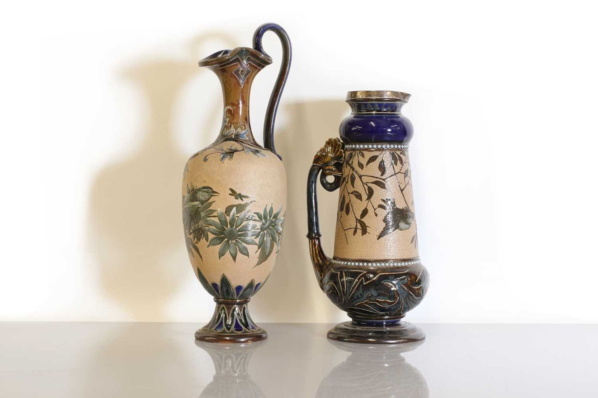 A Doulton Lambeth stoneware jug, - Image 2 of 8