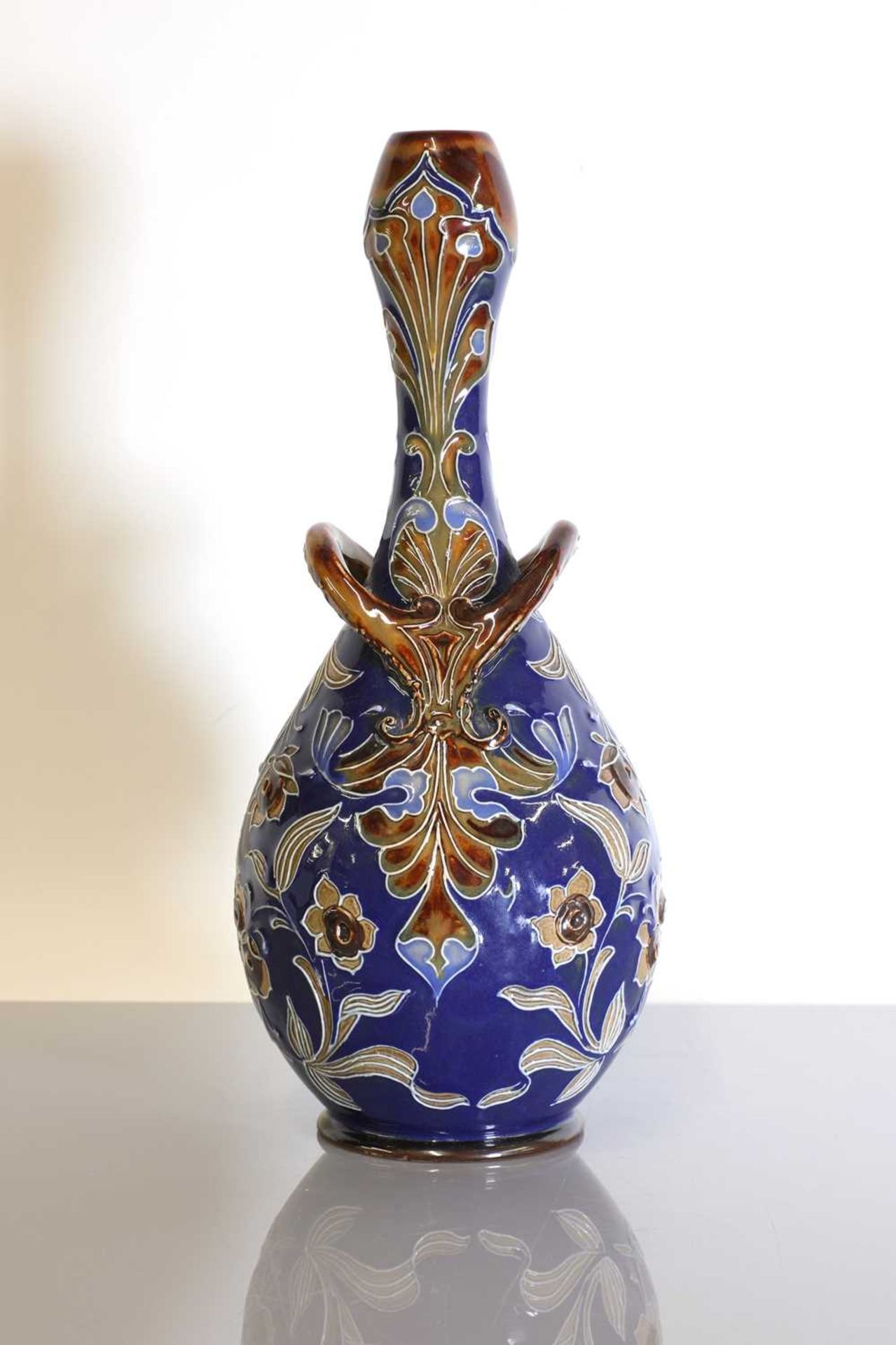 A Doulton Lambeth stoneware vase, - Image 11 of 14