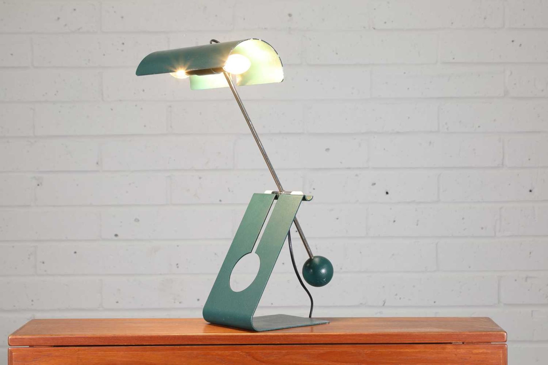 An Italian 'Picchio' cantilever table lamp, - Bild 2 aus 2