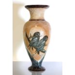 A Doulton Lambeth stoneware vase,