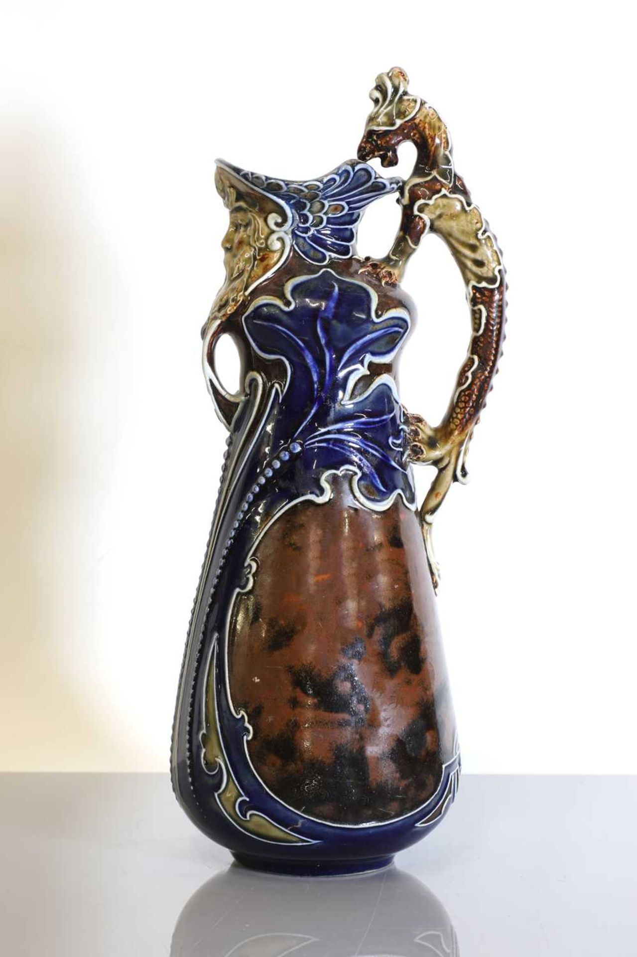 A Doulton Lambeth stoneware vase, - Image 7 of 14