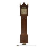 A mahogany eight-day longcase clock,