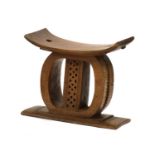 An Ashanti stool,