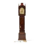 A mahogany eight-day longcase clock,