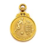 A Northern Football League 9ct gold winners medal