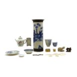 A collection of Chinese and Japanese blue and white,
