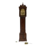 A mahogany eight-day longcase clock,