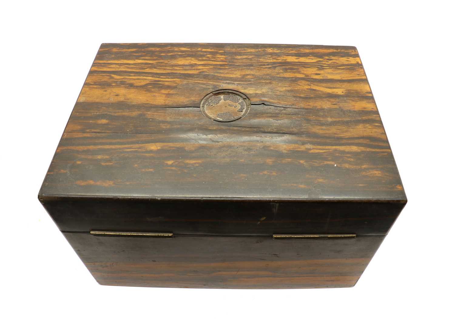 A Victorian coromandel dressing box, - Image 4 of 6