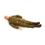 A Hasbro toy Action Man,