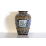 A Doulton Lambeth stoneware vase,