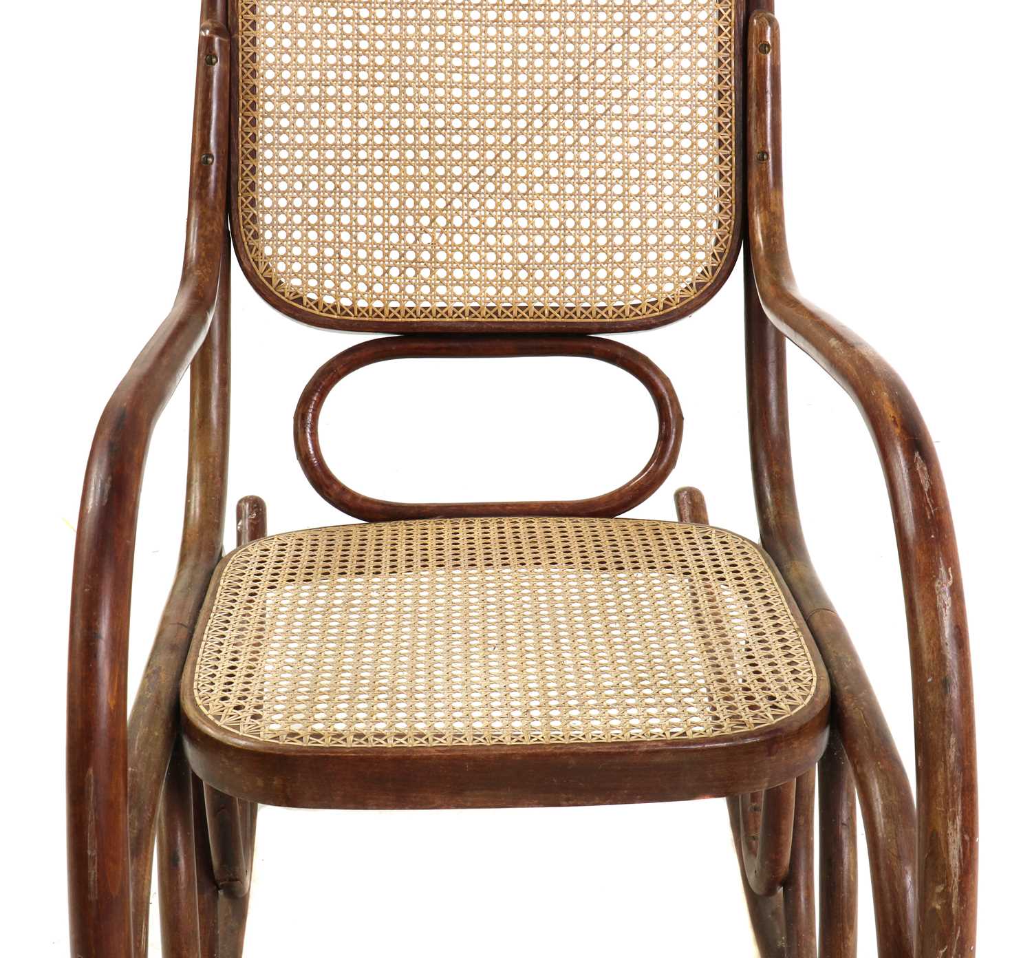 A Thonet bentwood rocking chair, - Image 3 of 4