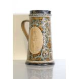 A Doulton Lambeth stoneware jug,