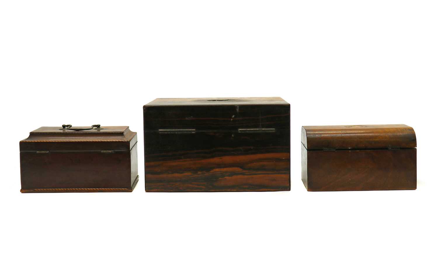 A Victorian coromandel dressing box, - Image 3 of 6