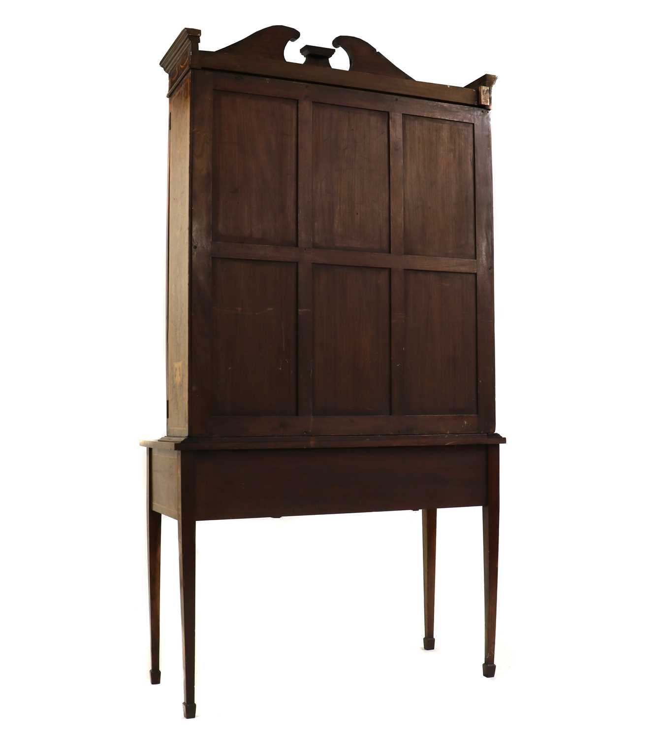 An Edwardian mahogany display cabinet, - Image 2 of 4