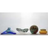 A Karen Laurence 'Electoform' studio glass bowl