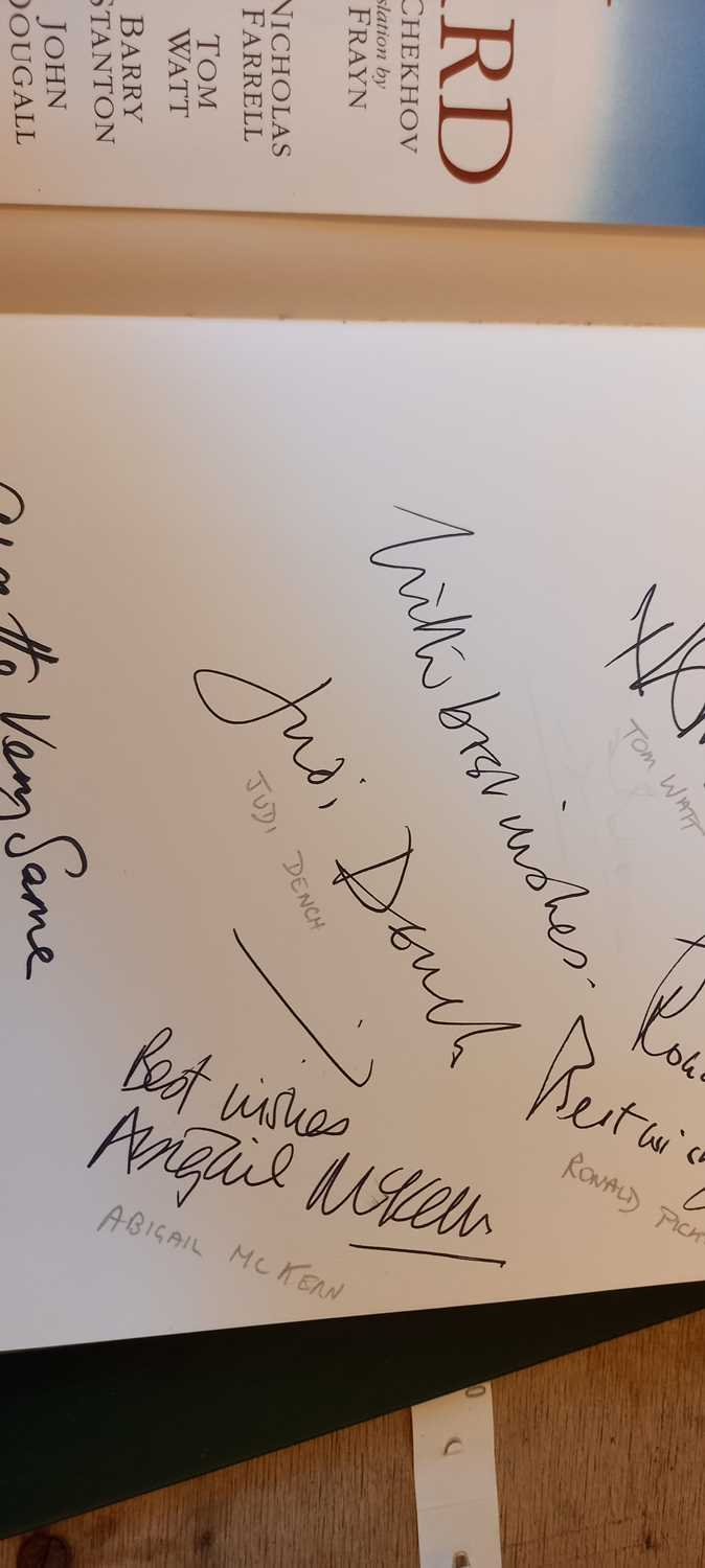 A collection of signed theatre flyers - Image 11 of 11