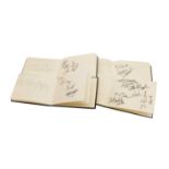 A large collection of autograph albums