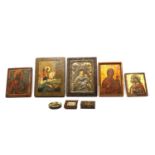A collection of Russian icons