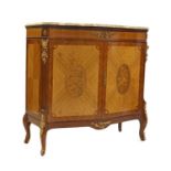 An Epstein Louis XVI style kingwood side cabinet,