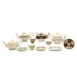 A collection of Ridgway porcelain items