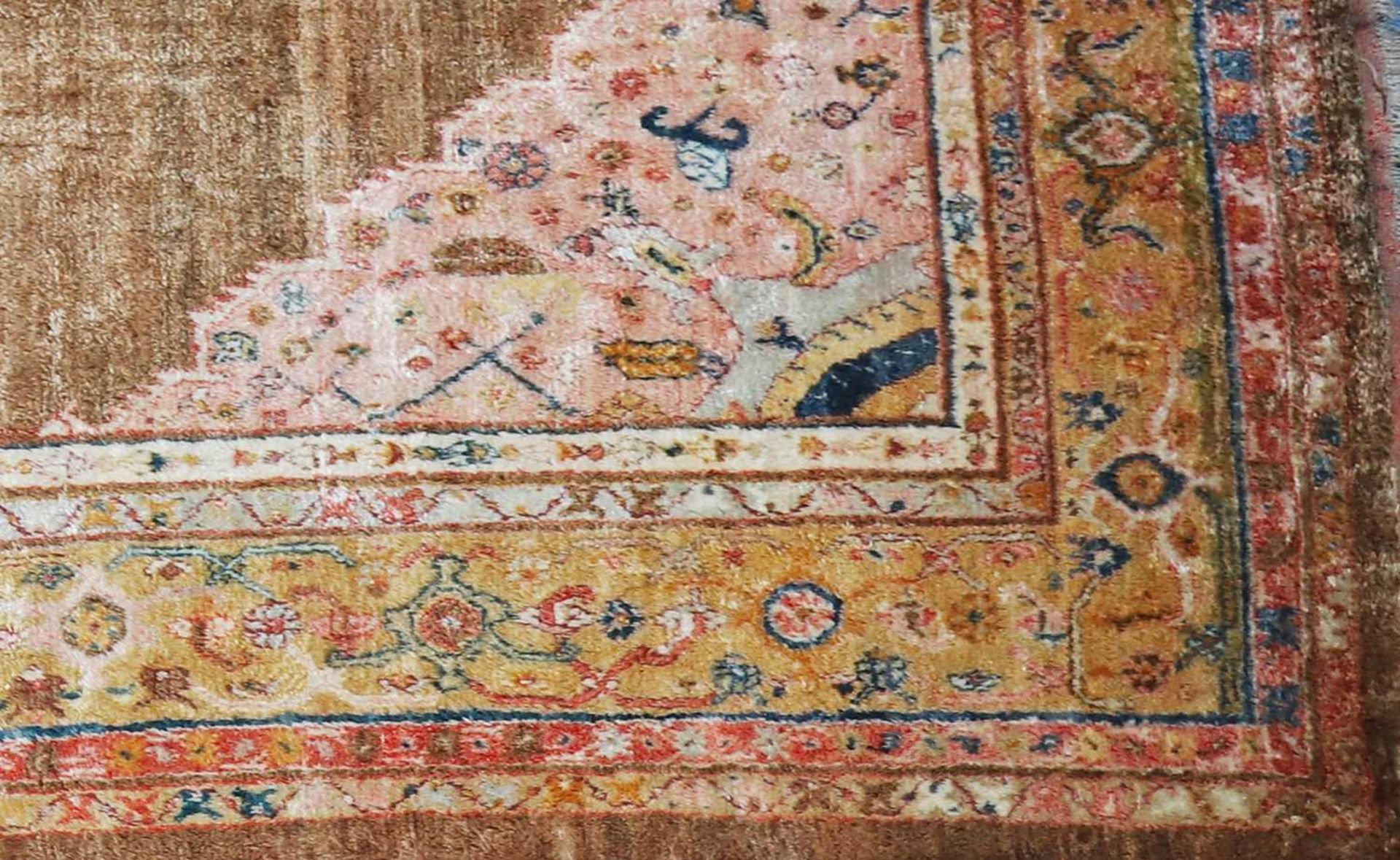 ☘ A Kurdish wool carpet, - Image 3 of 48
