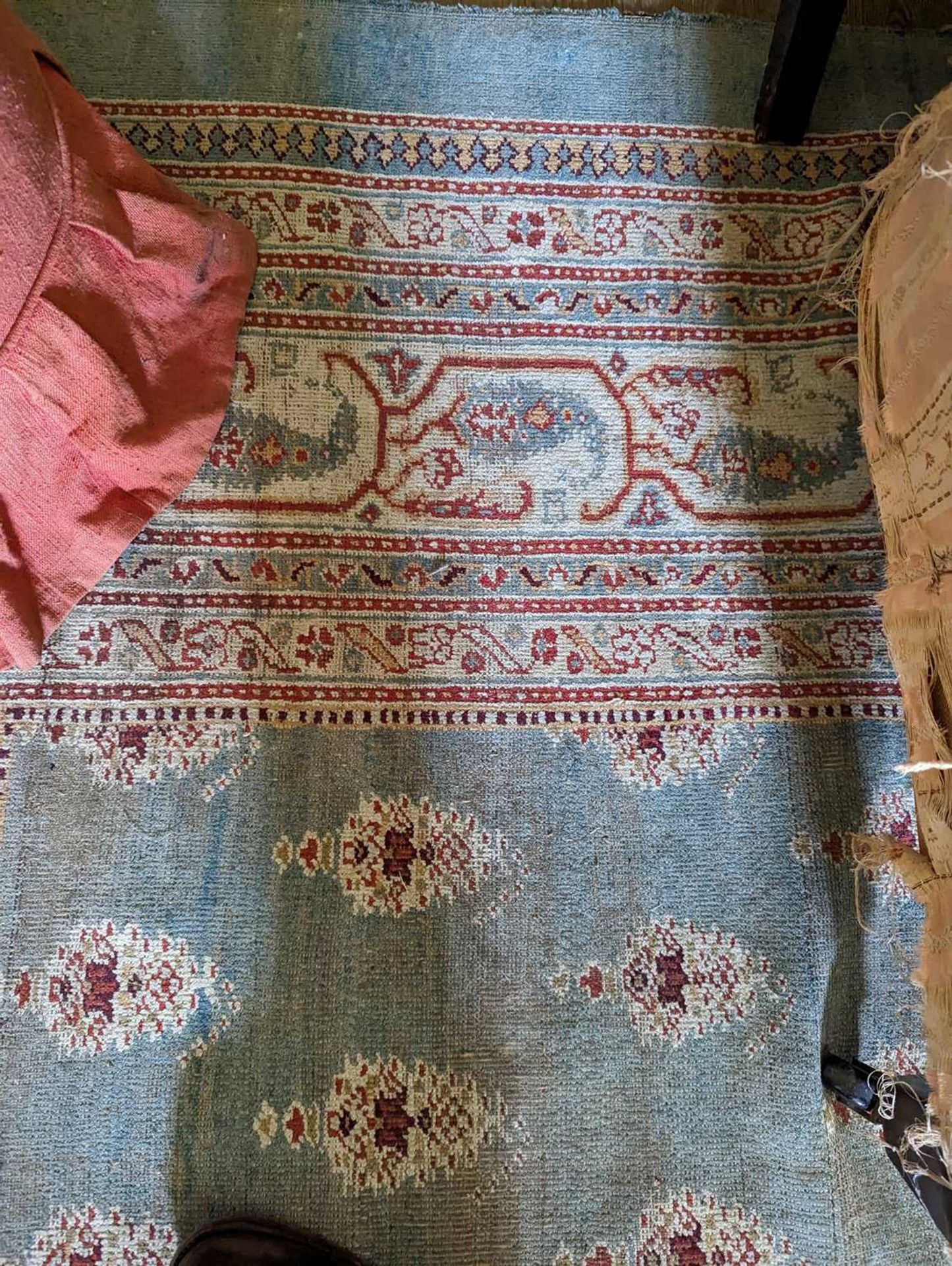 ☘ A large blue Amritsar carpet, - Image 38 of 38