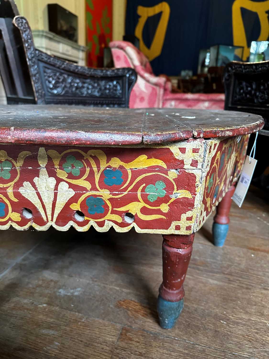 A painted table, - Image 22 of 38