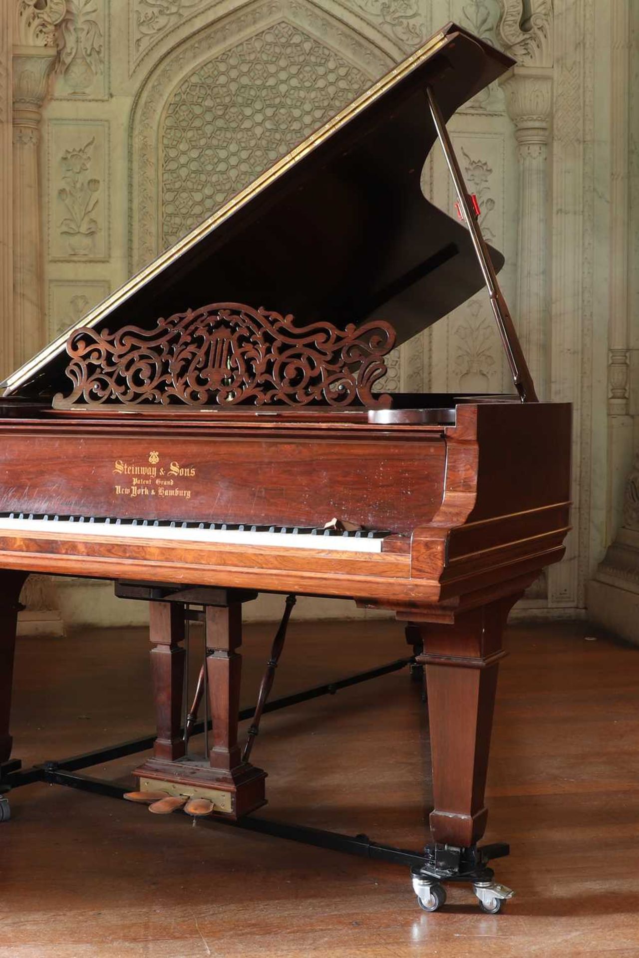 ☘ A Steinway & Sons 9ft 'Model D' concert grand piano, - Image 3 of 20