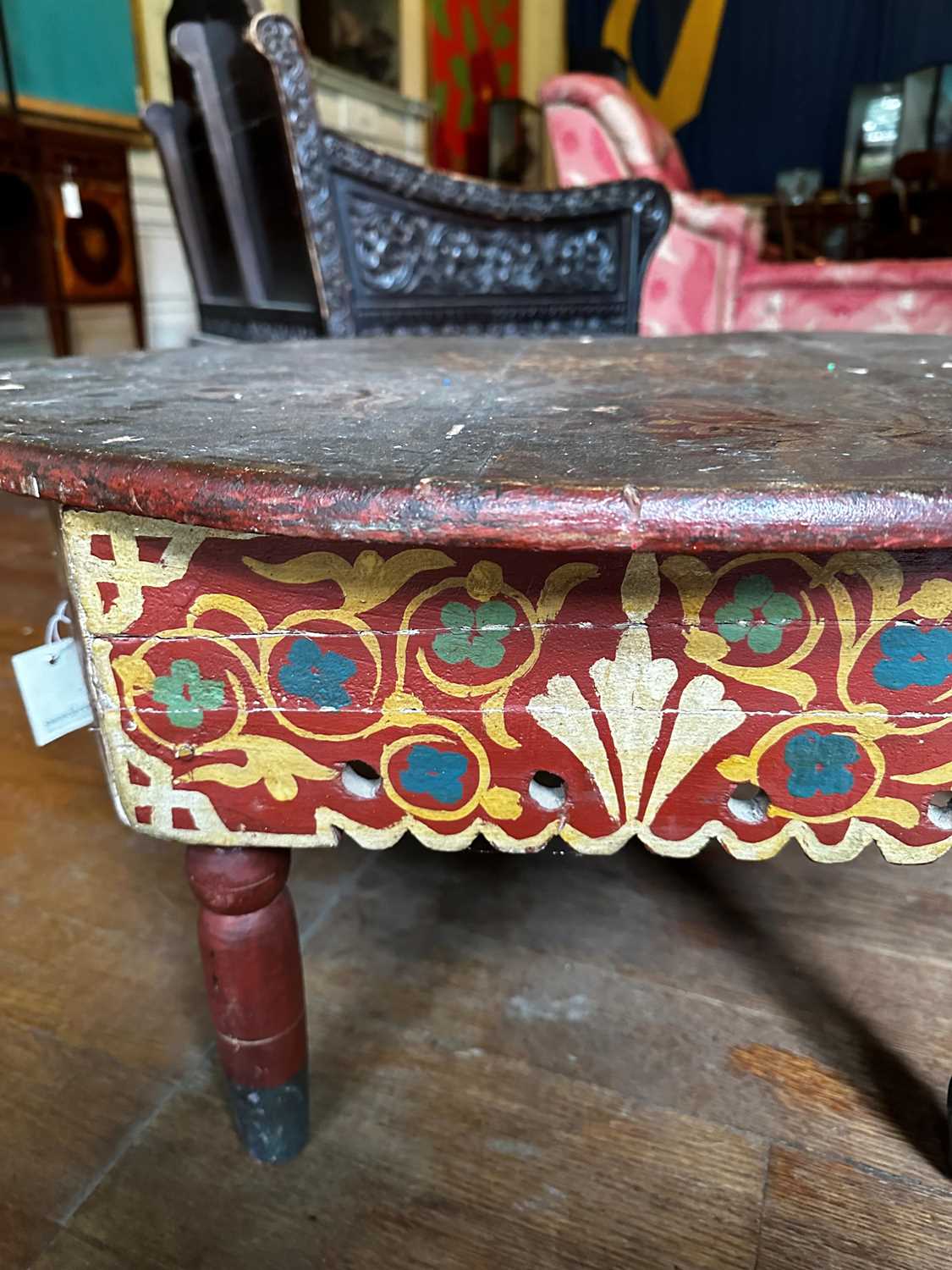 A painted table, - Image 16 of 38